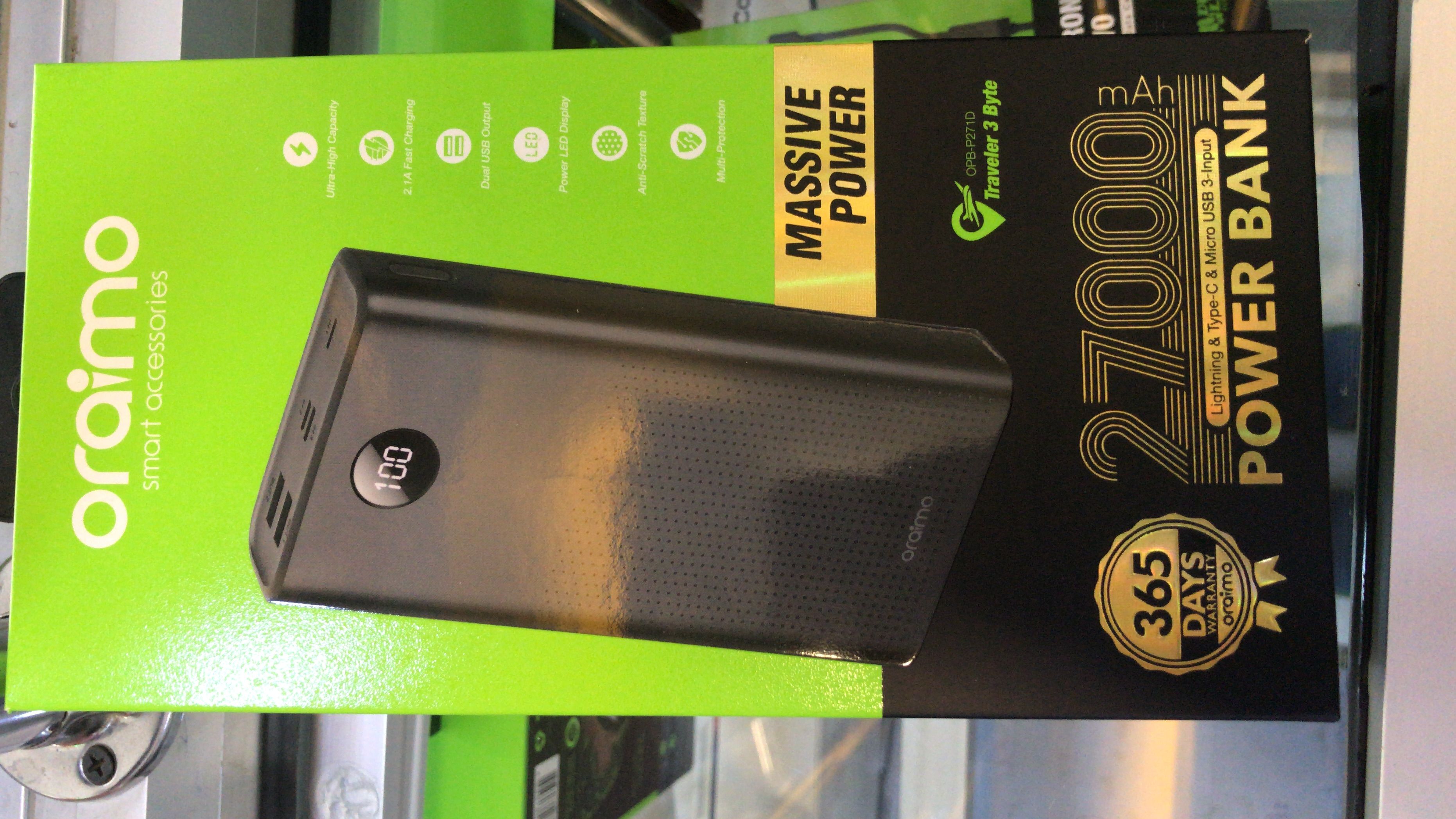Oraimo Power Bank Price in Kenya