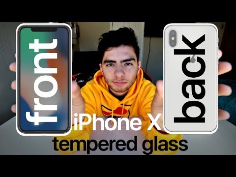 iPhone X Tempered Glass Screen Protector