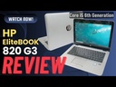 HP EliteBook 820 G3 Core i5 6th Generation 8GB RAM 256GB SSD