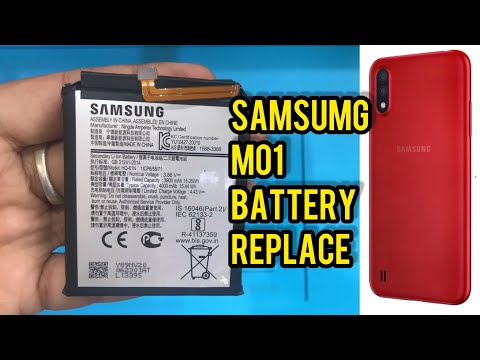 Samsung Galaxy M01 Battery Replacement