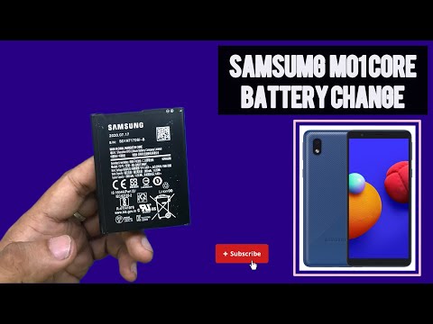 Samsung Galaxy M01 Core Battery Replacement