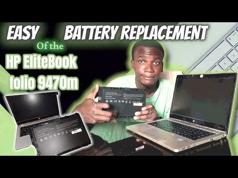 HP EliteBook Folio 9740M Battery Replacement