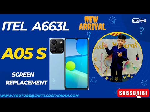 itel A05s Screen Replacement