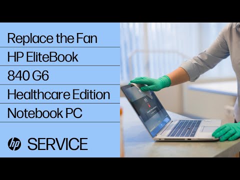 HP ELITEBOOK 840 G6 Fan Replacement
