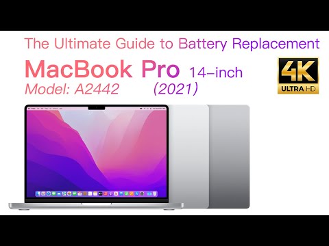 Apple MacBook Pro A2442 (M1, 14 Inch, 2021) Battery Replacement