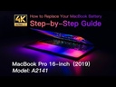 ​MacBook Pro A2141 battery Replacement
