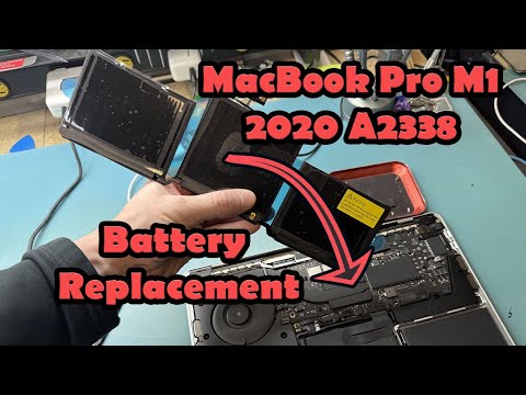 MacBook Pro A2338 (M1) Battery Replacement
