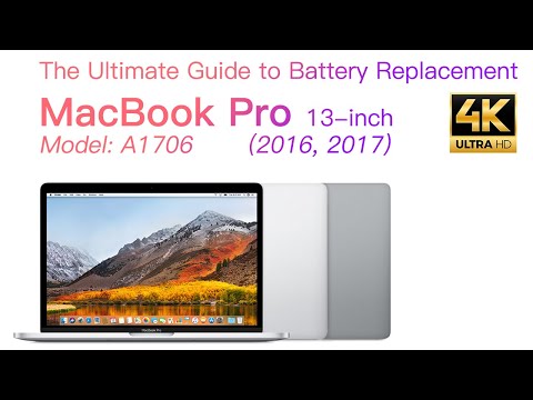 MacBook Pro A1706 Battery Replacement