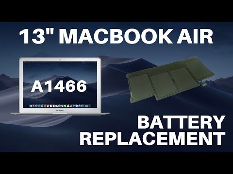 MacBook Air A1466 Battery Replacement