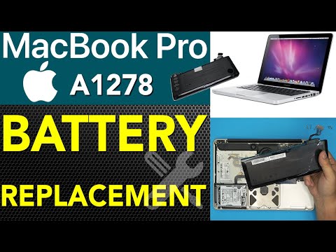 MacBook Air A1278 Battery Replacement