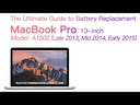 ​MacBook Pro A1398 Battery Replacement