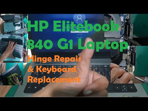 HP ELITEBOOK 840 G1 Hinges Replacement