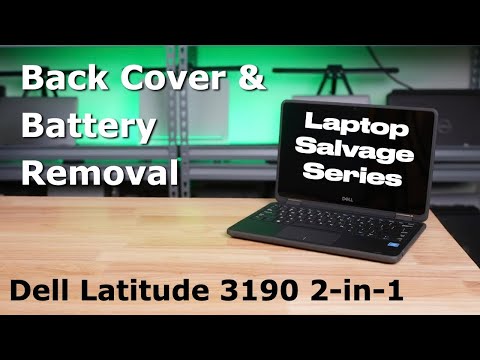 Dell Latitude 3190 x360 2 In 1 Battery Replacement