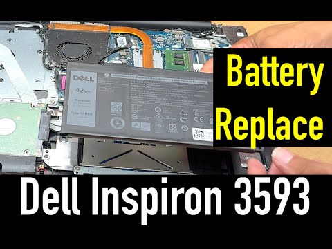 Dell Inspiron 3593 Battery Replacement