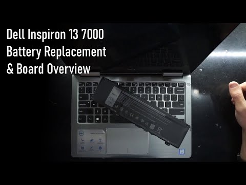 Dell Inspiron 13 7370 Battery Replacement