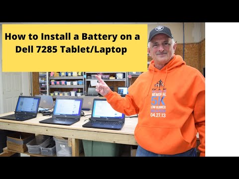 Dell Latitude 7285 Battery Replacement