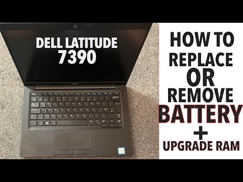 Dell Latitude 7400 Battery Replacement