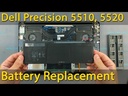 Dell Precision 5520 Battery Replacement