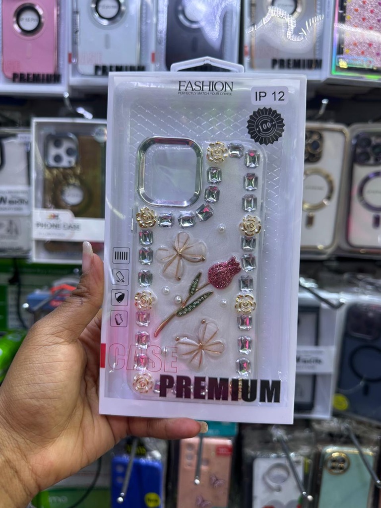 Apple iPhone 16 Pro Max Fancy Rose Flower Covers
