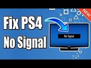 PS4 No Display/No Signal repair