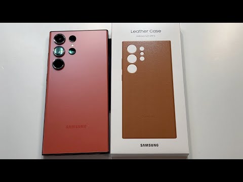 Samsung S23 Ultra 5G Leather Case