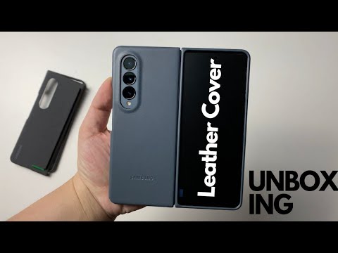 Samsung Z Fold 4 Official Leather Case