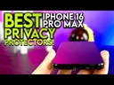 iPhone 16 Pro Max Privacy Screen Protector
