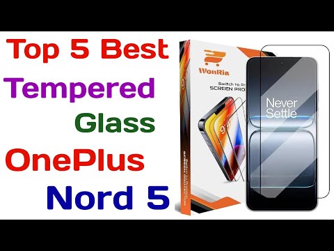 Oneplus Nord 5 Tempered Glass Screen Protector