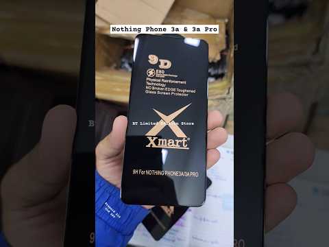 Nothing Phone 3A Pro Tempered Glass Screen Protector
