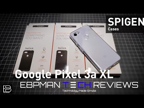 Google Pixel 3A XL Spigen Clear Case