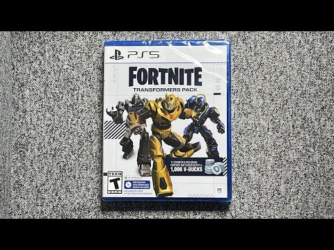 Ps5 Fortnite Transformers pack
