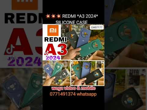Xiaomi Redmi A3 Pro Soft Silicone Case