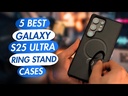 Samsung S25 Ultra Case with Ring Stand