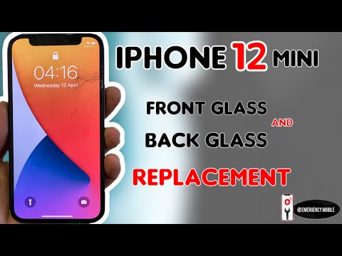 iPhone 12 Mini Back Glass Cover Replacement