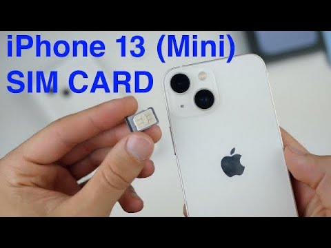 Apple iPhone 13 Mini Sim Card Tray Holder