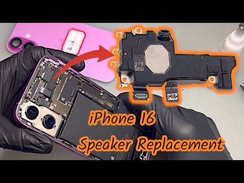Apple iPhone 16 Earpiece Replacement