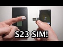 Samsung Galaxy S23 Sim Card Tray Holder