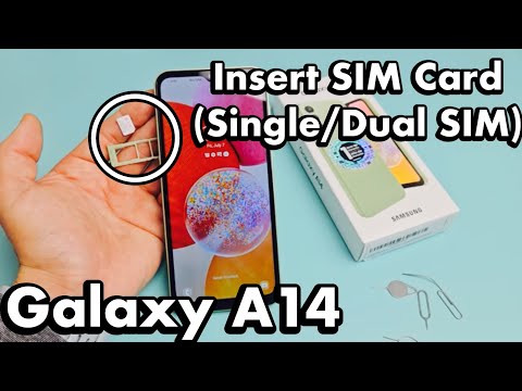 Samsung Galaxy A14 5G Sim Card Tray Holder