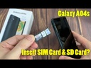 Samsung Galaxy A04s Sim Card Tray Holder