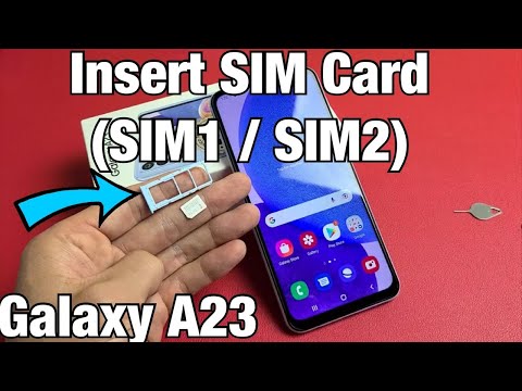 Samsung Galaxy A23 5G Sim Card Tray Holder