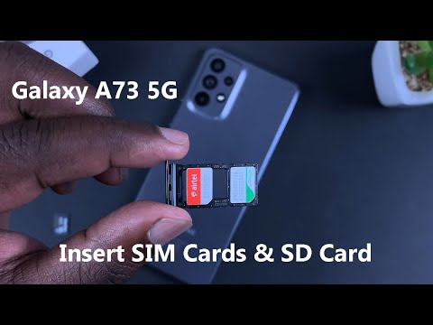 Samsung Galaxy A73 5G Sim Card Tray Holder