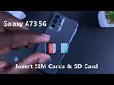 Samsung Galaxy A73 5G Sim Card Tray Holder