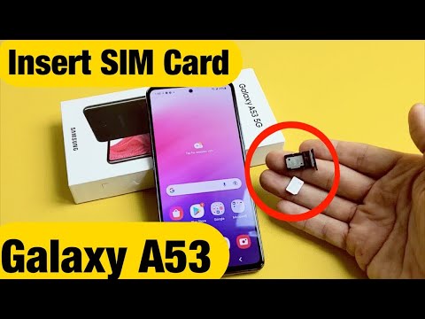 Samsung Galaxy A53 5G Sim Card Tray Holder