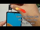 Samsung Galaxy A52 Sim Card Tray Holder