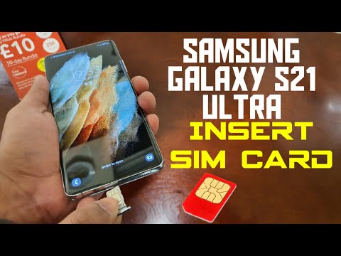 Samsung Galaxy S21 Ultra 5G Sim Card Tray Holder