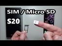 Samsung Galaxy S20 Sim Card Tray Holder