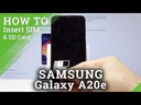 Samsung Galaxy A20e Sim Card Tray Holder
