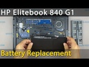 HP EliteBook 840 G1 Battery Replacement