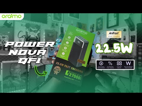 Oraimo PowerNova QF1 27000mAh 22.5W Power Bank