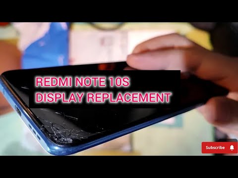 Xiaomi Redmi Note 10S Screen Replacement 